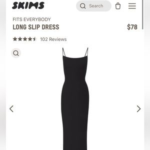 NWT Brown Skims Dress